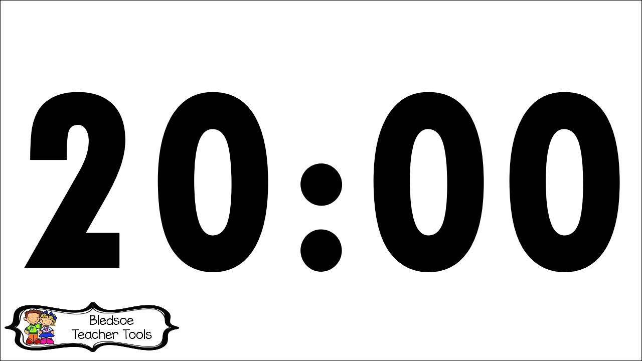 20 Minute B&W Background Change Timer