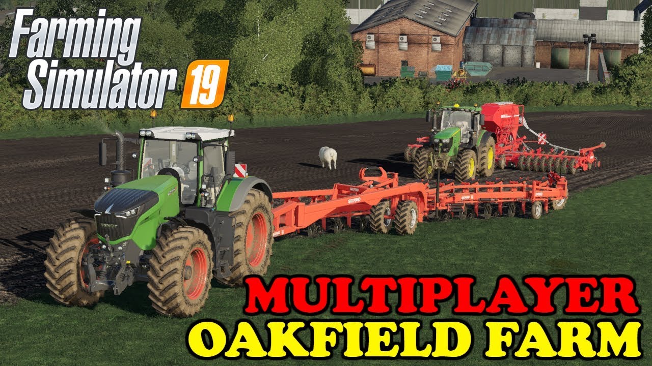 Farming Simulator 19 | Timelapse | D. Fun4all Multiplayer | Oakfield Farm | EP2 | RESEEDING GRASS