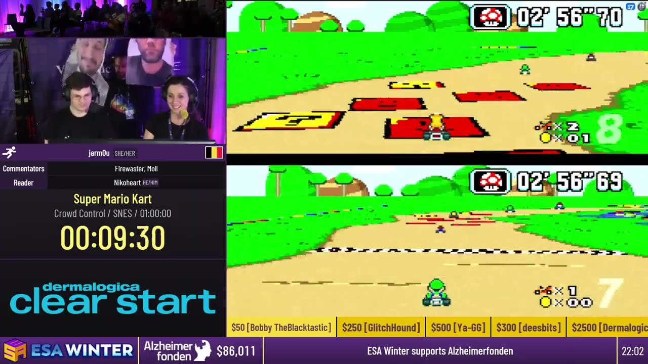 Super Mario Kart [Crowd Control] by Lafungo, KVD and jarm0u - #ESAWinter22