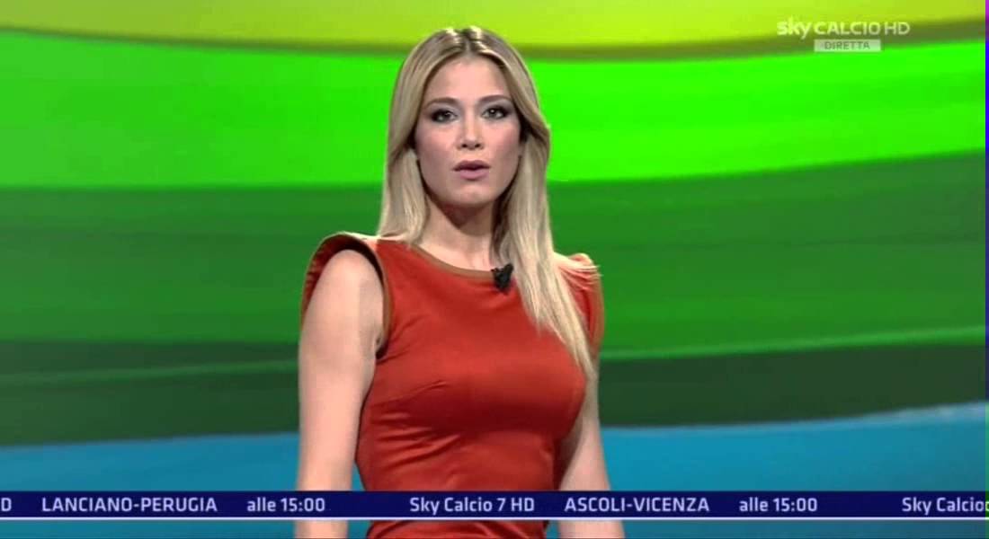 Diletta Leotta Sky Serie B 26 Marzo 2016
