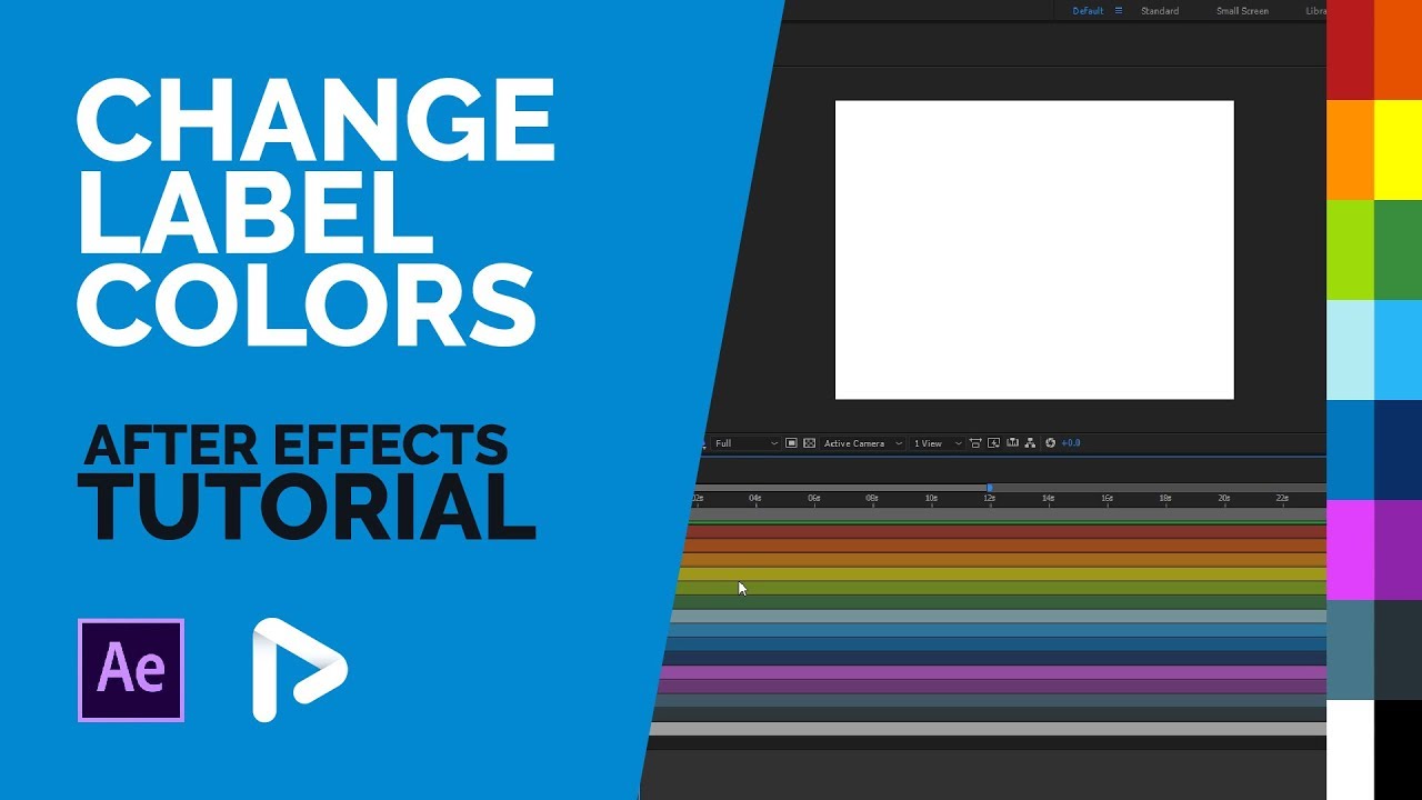 After Effects Tutorial: Change Label Colors