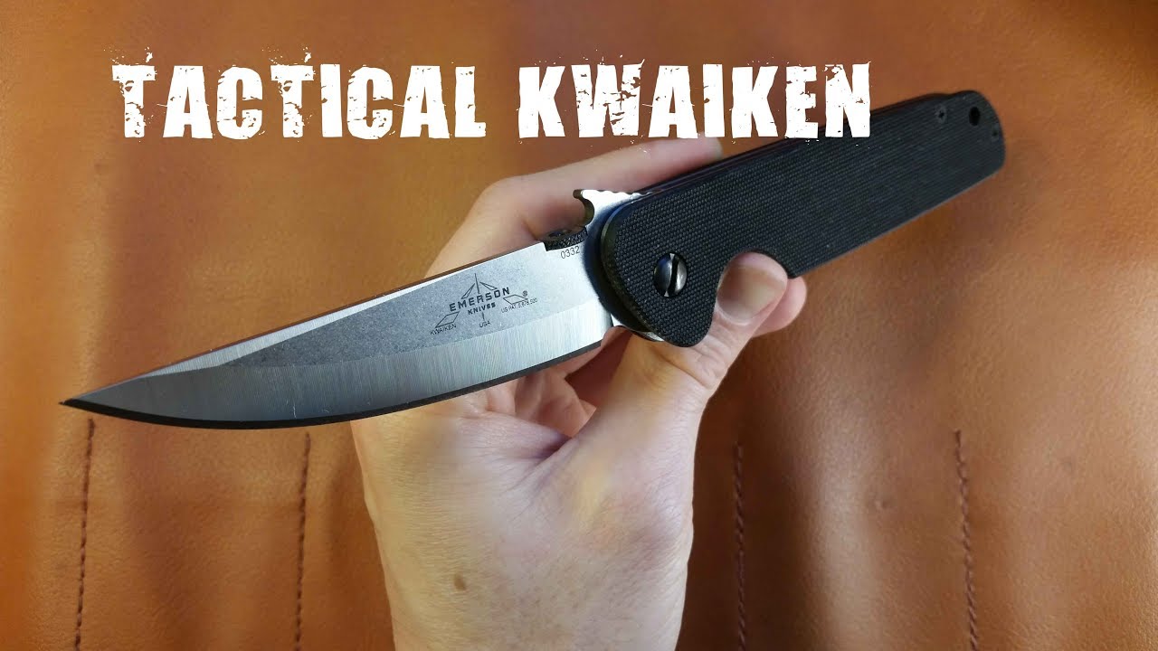 Emerson Tactical Kwaiken Folding Knife Review