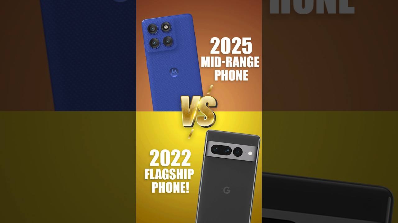 2025 Mid-Range Phone vs 2022 Flagship Phone! #shorts