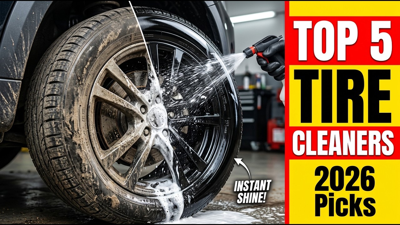 Top 5 best tire cleaner spray review for car detailing 2026 (Hidden Gem) Review Guide Before You Buy