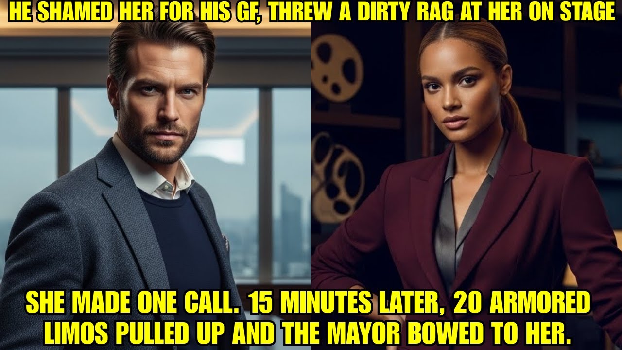 Her Billionaire Husband Shamed Her—But 15 Minutes After One Phone Call, 20 Limousines Pulled Up