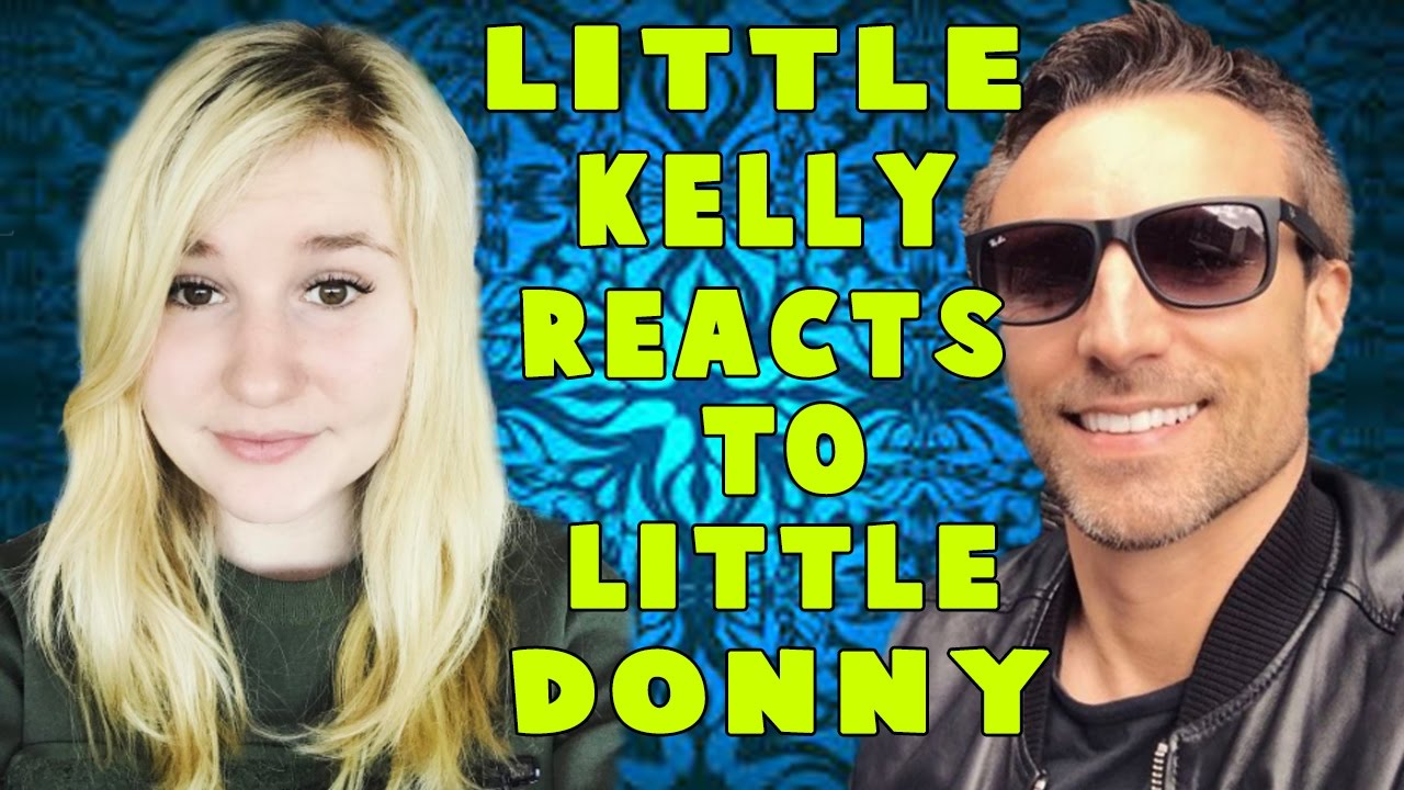 LITTLE KELLY REACTS TO LITTLE DONNY! Kelly and Carly Vlogs
