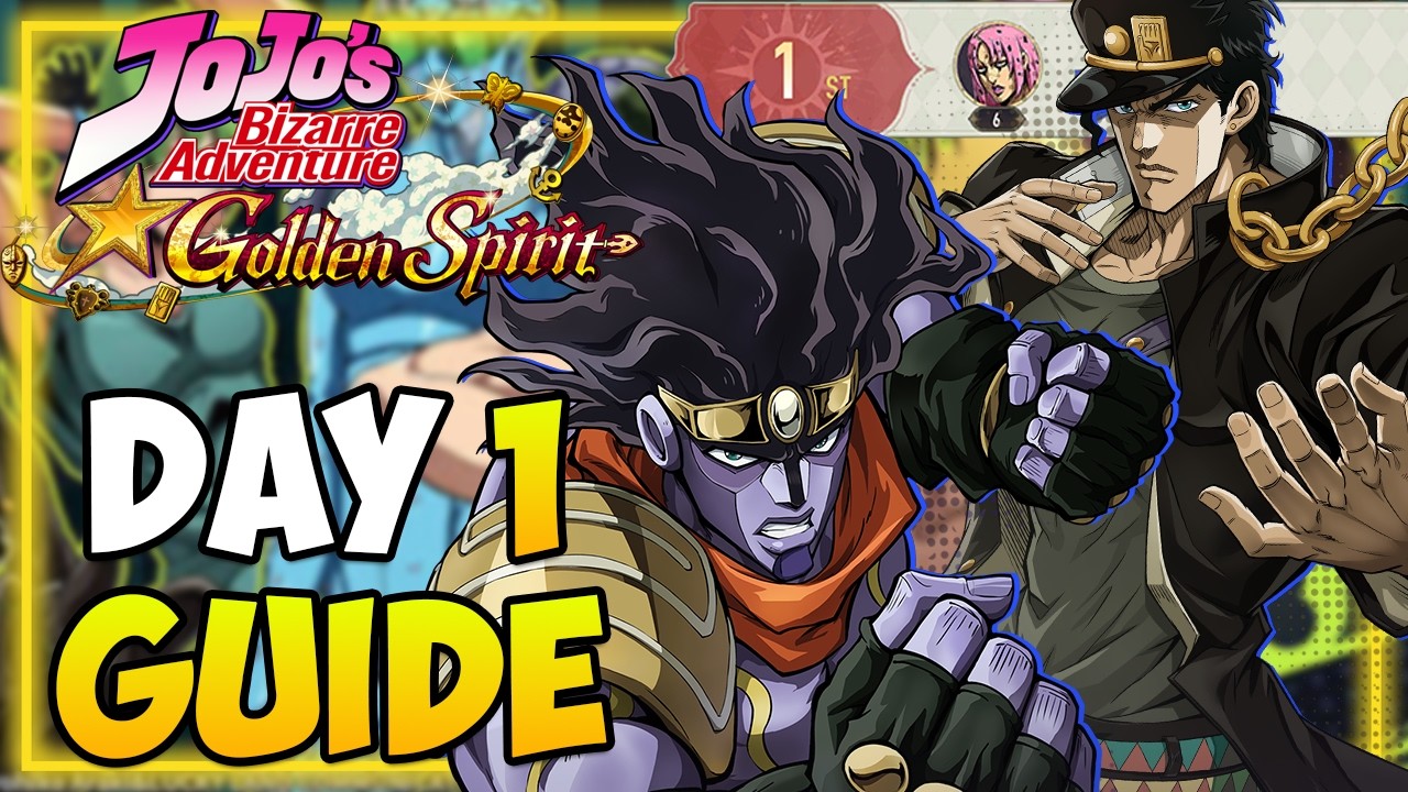 ULTIMATE DAY 1 GUIDE I All YOU need to know! I JoJo Golden Spirit