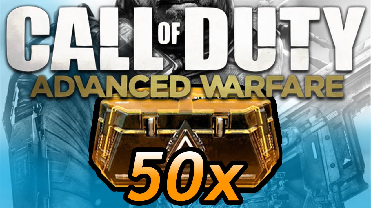 Insane Supply Drop Opening (50x Advanced Supply Drops)