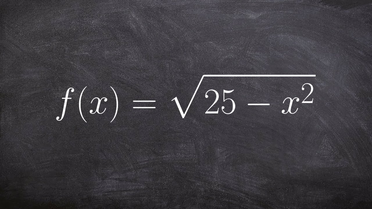 Finding the implied domain of a function