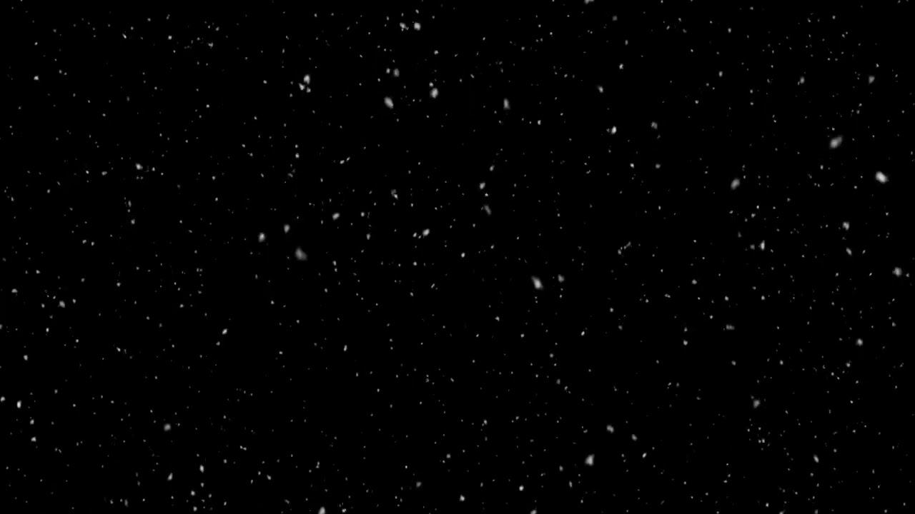 Free Download Falling Snow Realistic Overlay Loop1080P HD