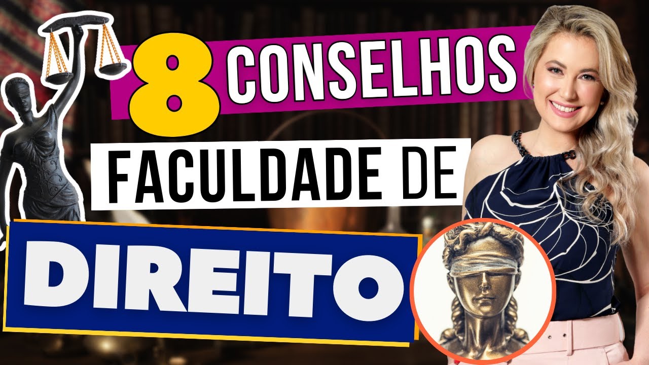 8 DICAS para quem est&aacute; come&ccedil;ando a FACULDADE DE DIREITO (o que FAZER e N&Atilde;O FAZER)