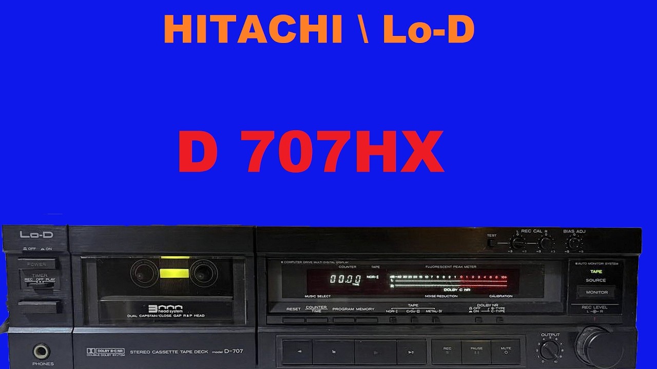 HITACHI Lo D D 707HX! РЕДКИЙ ЗВЕРЬ В НАШИХ КРАЯХ!