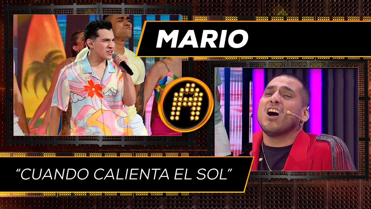 ¡Mario hizo suya la canción 