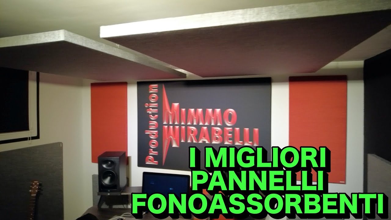 PANNELLI FONOASSORBENTI OUDIMMO - recensione - MIMMO MIRABELLI