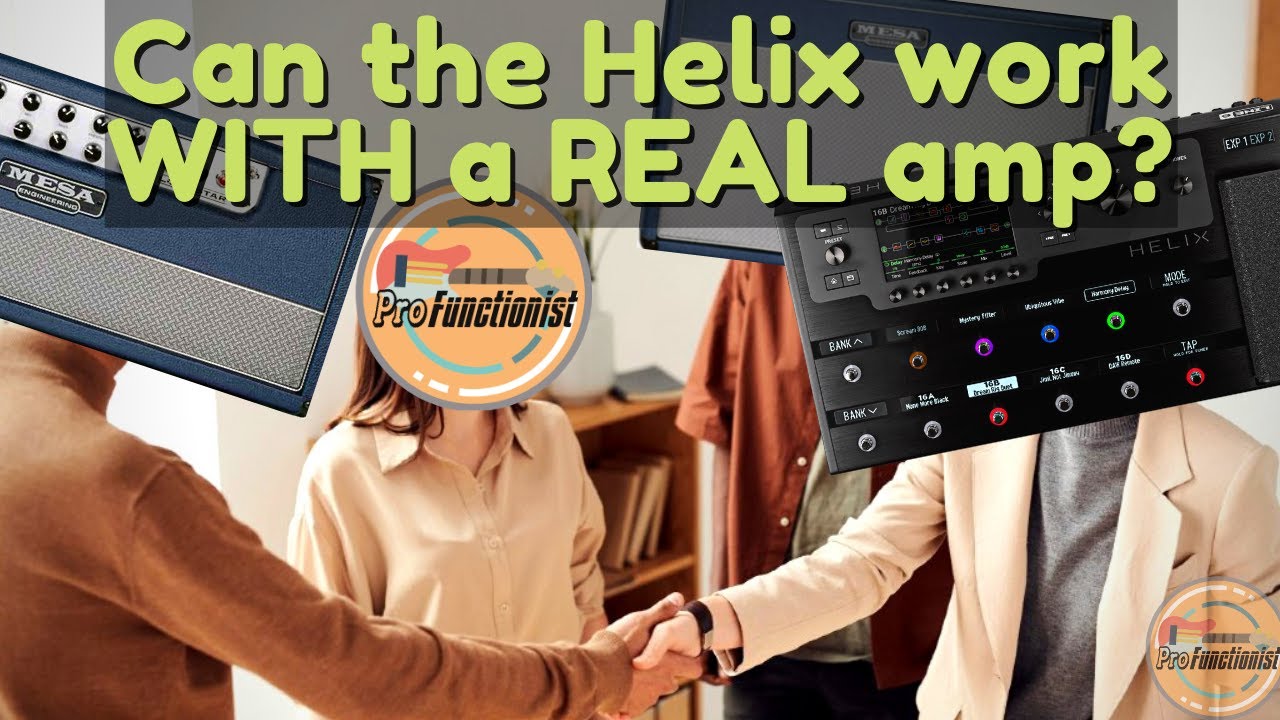 How Can I Use The Line 6 Helix With A REAL Amp?