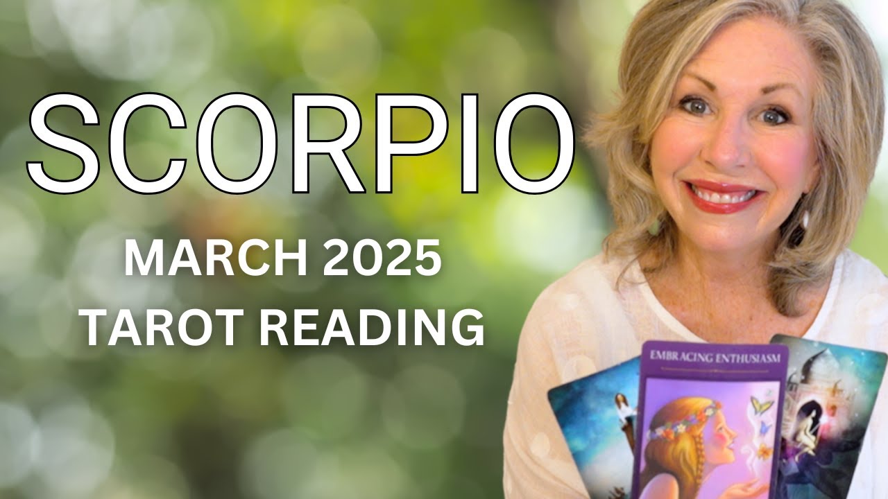 SCORPIO | A KARMIC CONNECTION IS FINISHED! YOU'RE FREE & HAPPY AT LAST!  | MARCH 2025 TAROT READING
