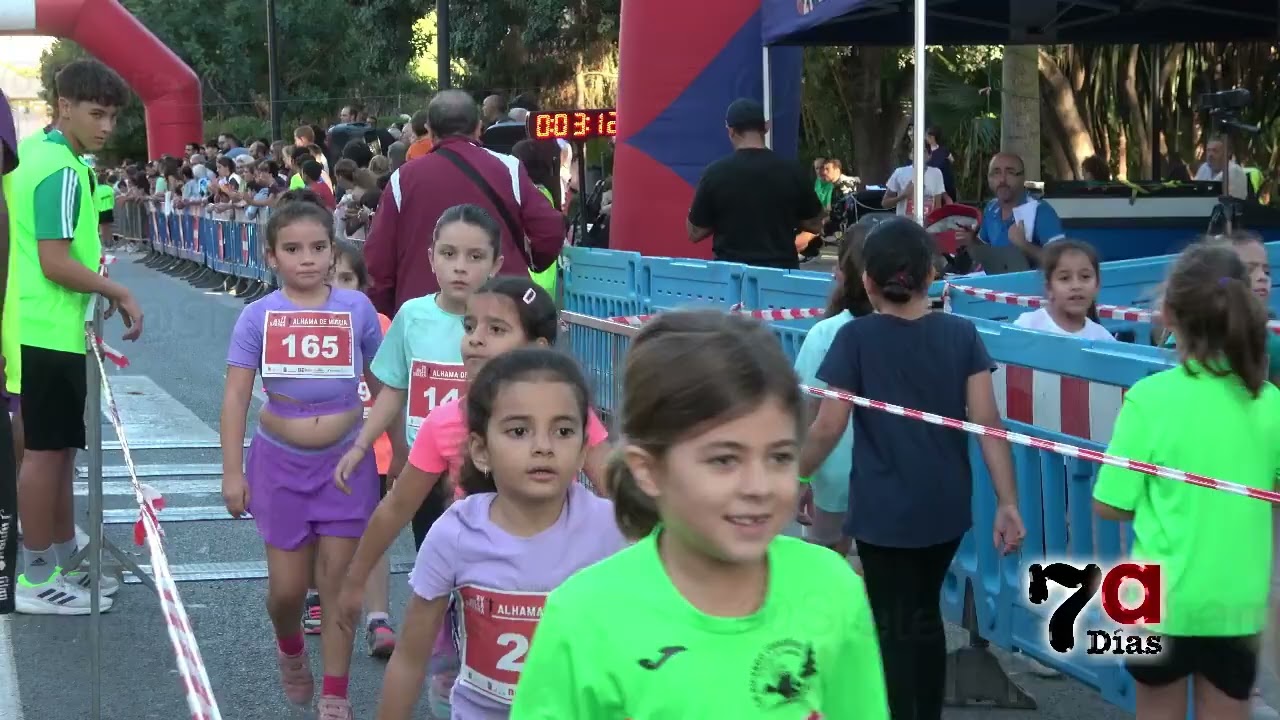 Los peques se lo pasan en grande en la Milla Urbana