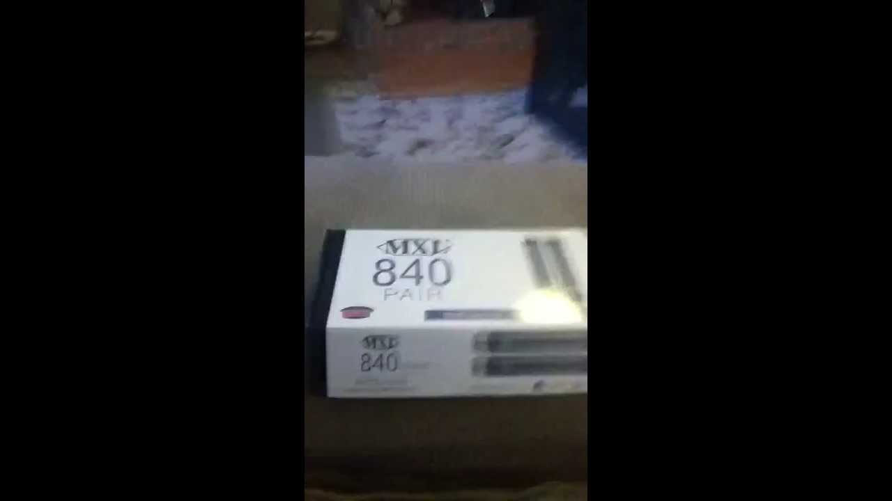 Mxl 840 unboxing/review