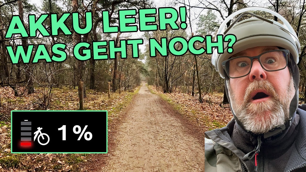 Reichweitenangst in den Niederlanden 😱 Mit 1 % Akku durch die Maasduinen