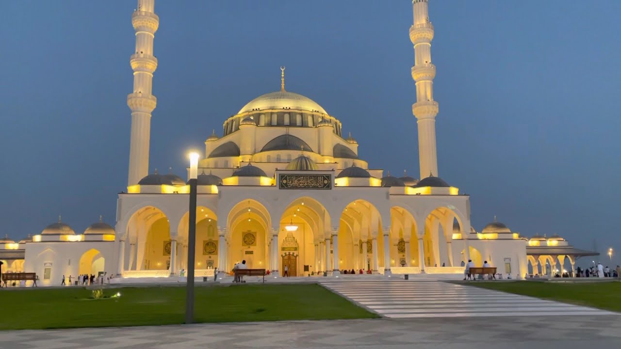 Eid Ul Fitr Prayer UAE | Going for Eid Prayer | Sharjah Grand Mosque | Biggest Eid Gathering UAE