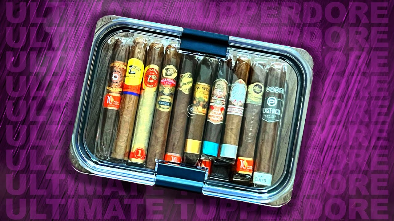The Easy Way to Build a Tupperware Humidor for Your Cigars