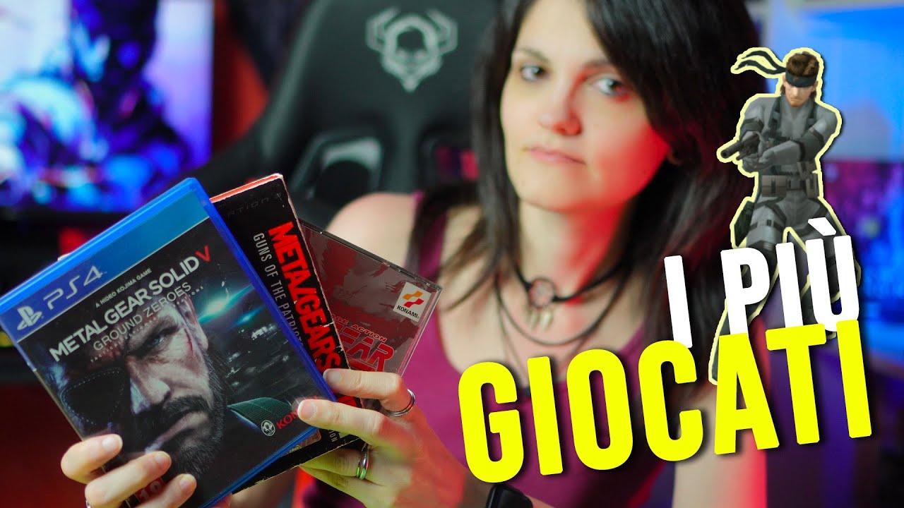 I METAL GEAR SOLID A CUI HO (RI)GIOCATO DI PIU' - La classifica ⏱️