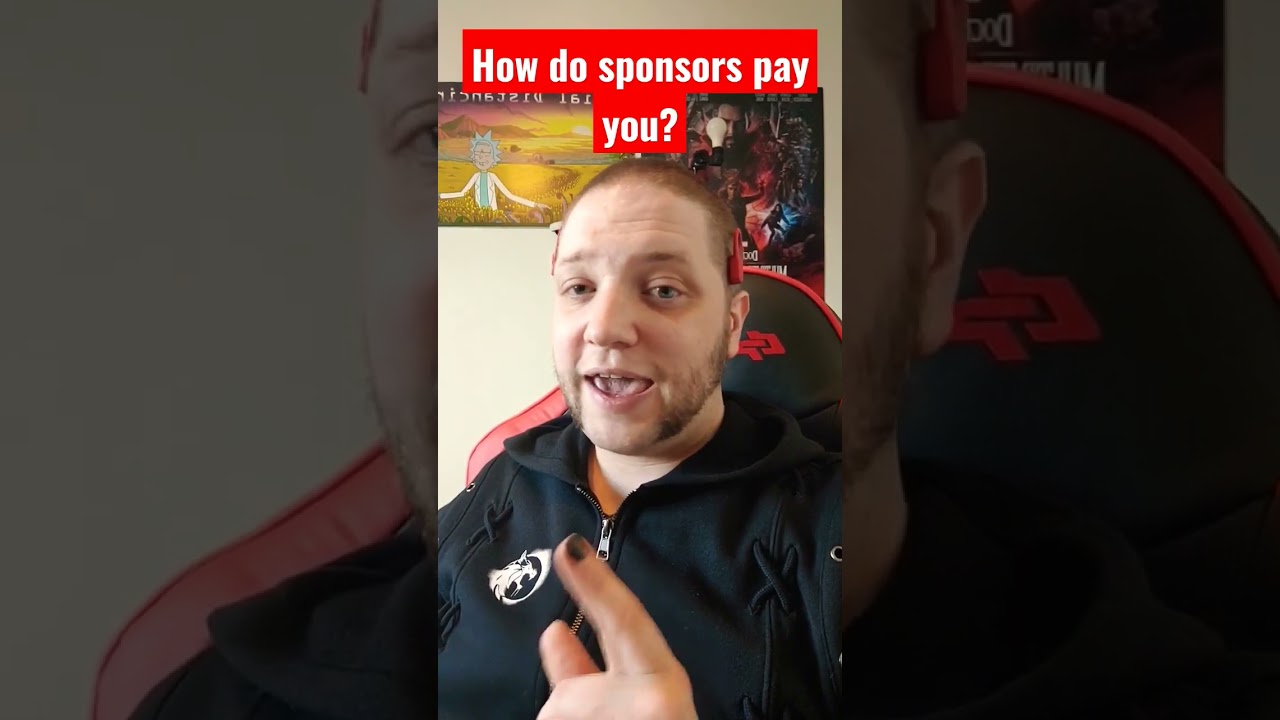 how do sponsors pay you on YouTube?