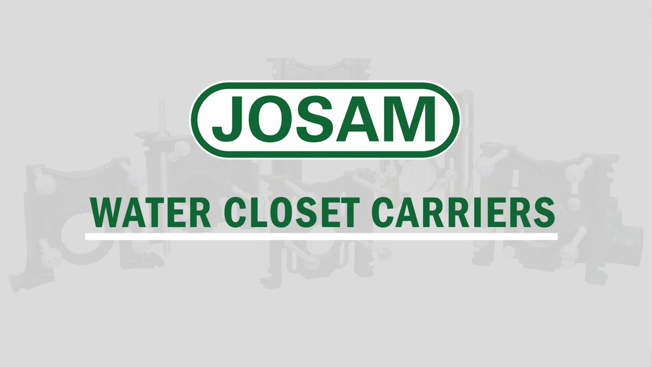 Josam Company Water Closet Carrier Installation Video