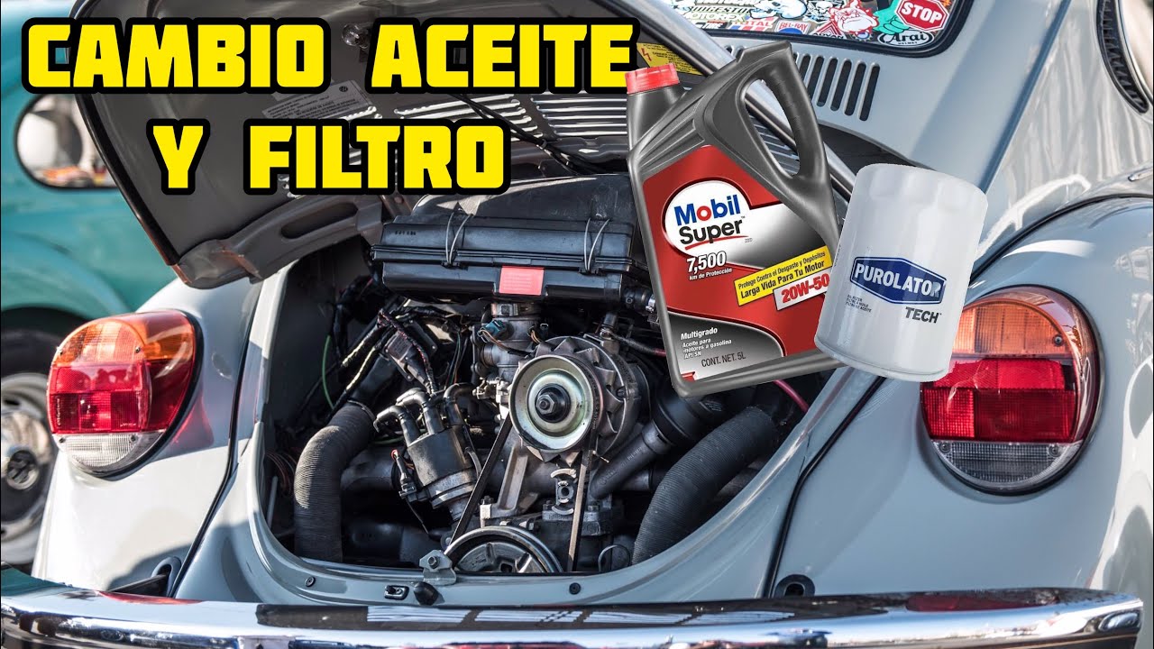 ¿Cómo se Cambia el Aceite? VOCHO 94 F.I.