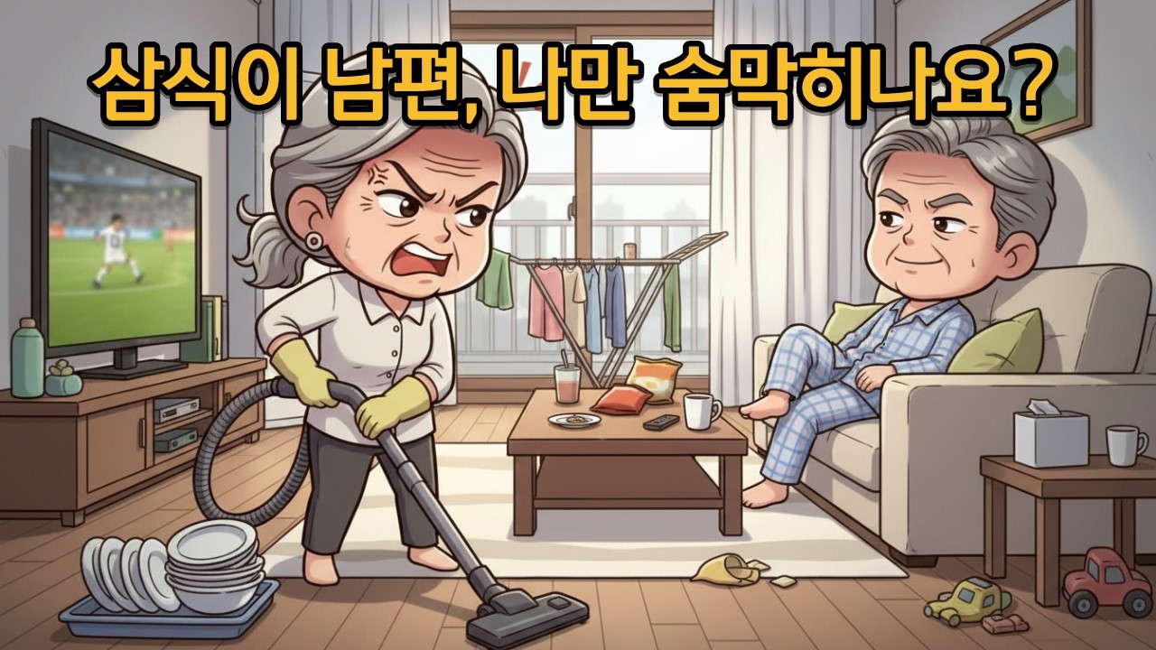 남편이 은퇴하고 나서 내가 더 힘들어진 진짜 이유