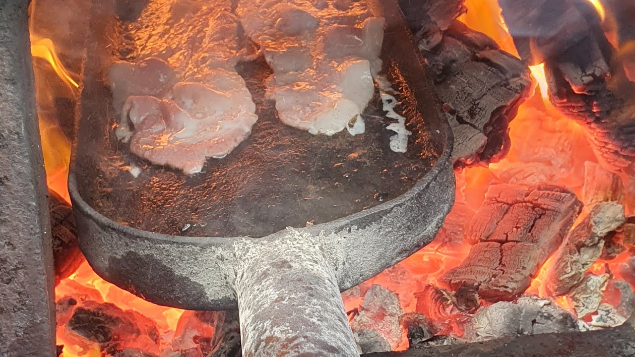 Breakfast Roll On The Shovel