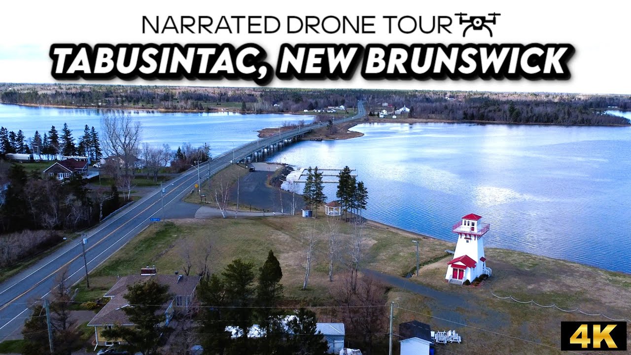 Soar Over Tabusintac, New Brunswick in 4K! 🌊🏞️ | Stunning Drone Footage 🎥✨