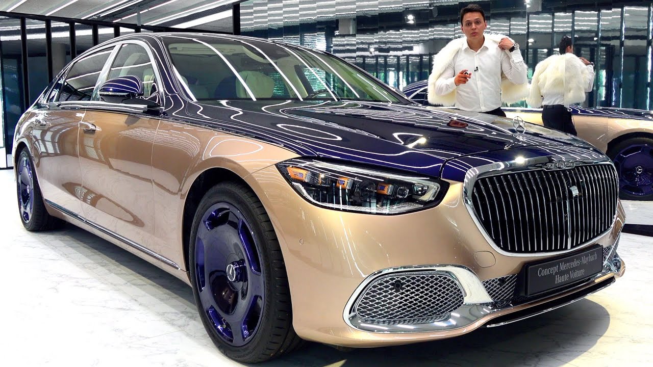 НОВЫЙ Mercedes MAYBACH S-класса V12 2023 года &mdash; КОНЦЕПТ Дизайн Полный обзор Интерьер Экстерьер
