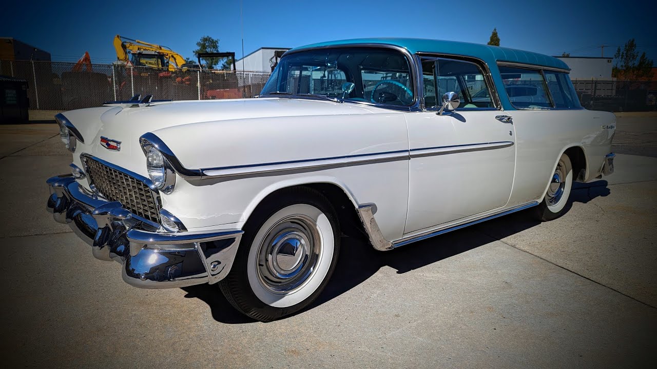 Fantastic 1955 Chevrolet Nomad For Sale~Early Production, #7~Rotisserie Resto~Loaded~Museum Quality!