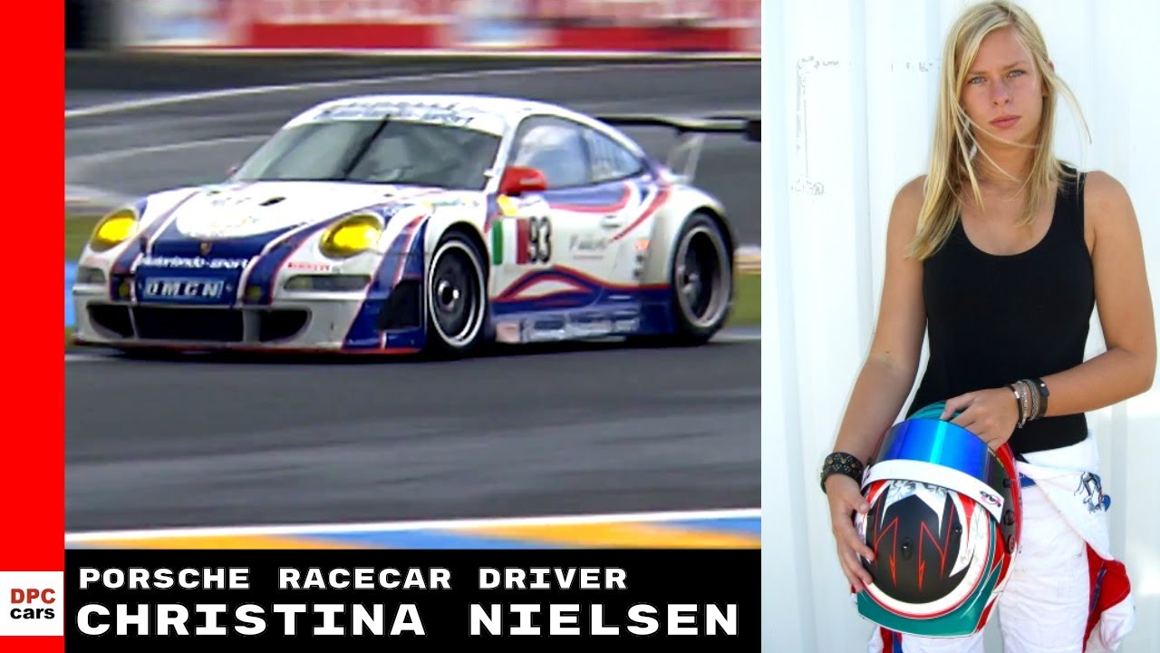 Porsche Racecar Driver Christina Nielsen