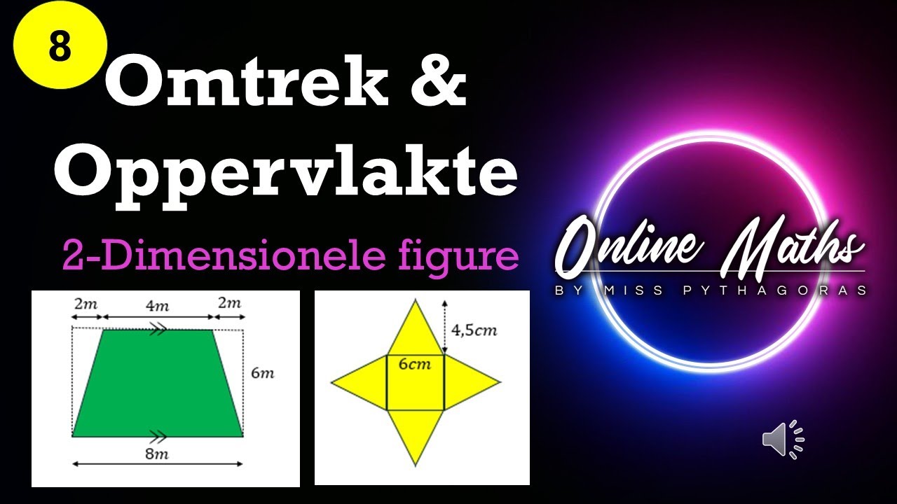 Omtrek en Oppervlakte 2Dimensionele figure Gr8 Les5 Trapesium en Driehoek