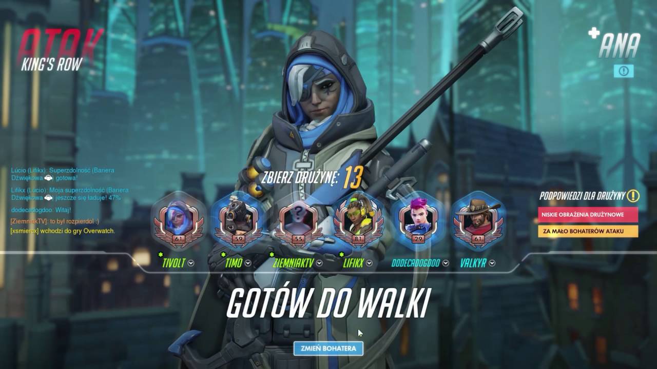 Ziemniak masażysta | Overwatch z Ziemniakiem, Timo i Lifikiem :O