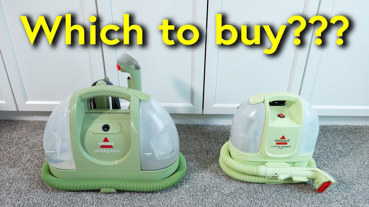 Which to Buy? Bissell Little Green vs Little Green Mini Carpet Cleaners Compared