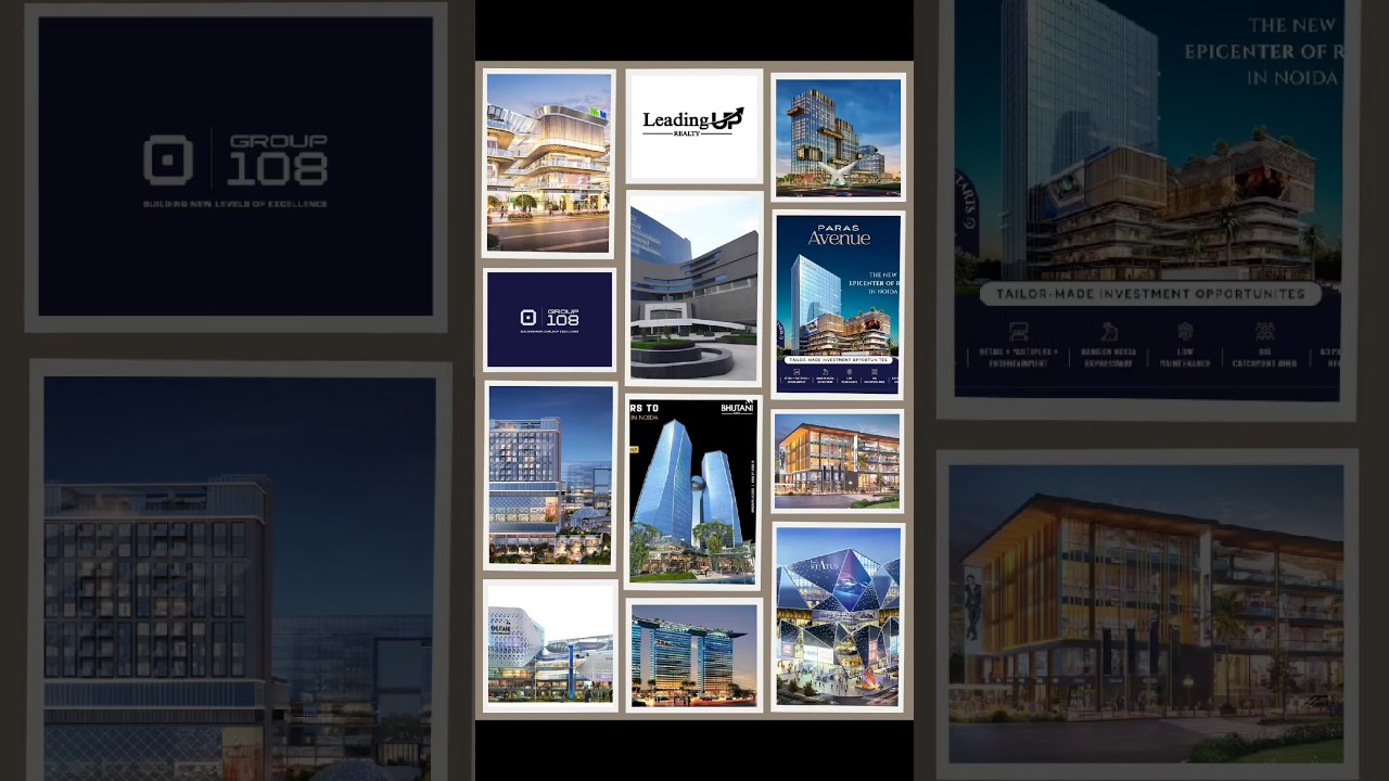 Top 10 Under Construction commercial projects along the Noida Expressway. #commercial #invest #land