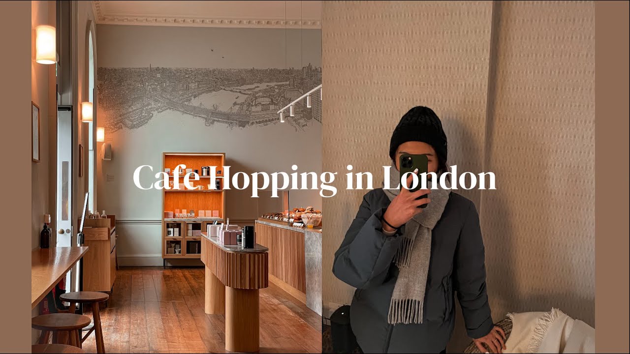 Cafe Hopping in London | aesthetic cafes, korean tea shop, london vlog