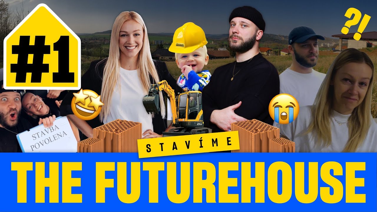 STAVÍME FUTUREHOUSE #1: Proč jsme se rozhodli odstěhovat z Prahy? Jak to začalo + první ukázky domu!