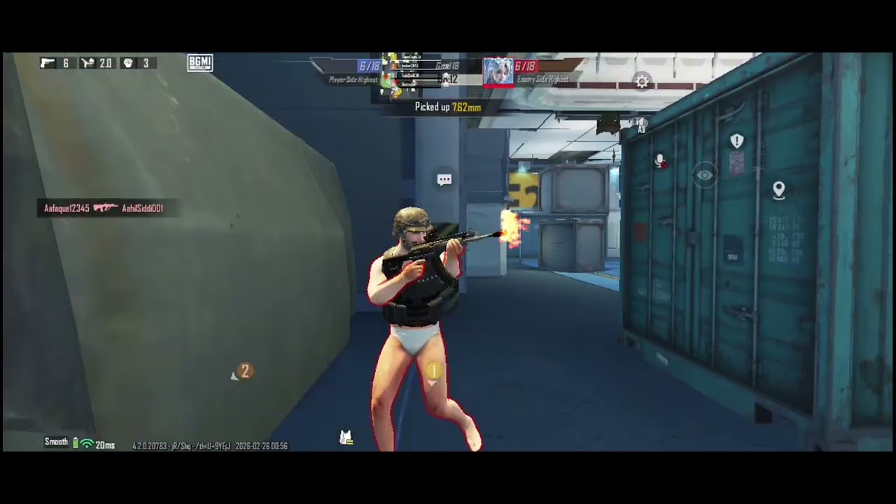 First gameplay of gun game..💣 #BGMI🔥