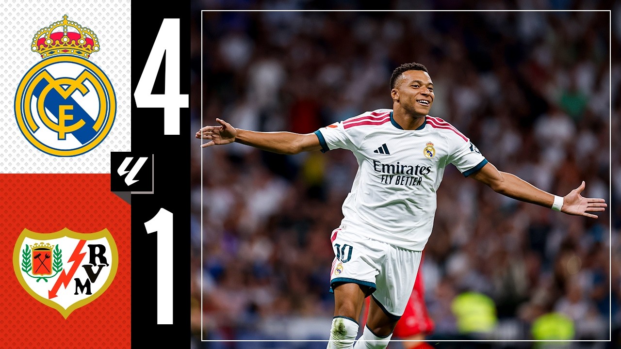HIGHLIGHTS | Real Madrid 4-1 Rayo Vallecano | LaLiga