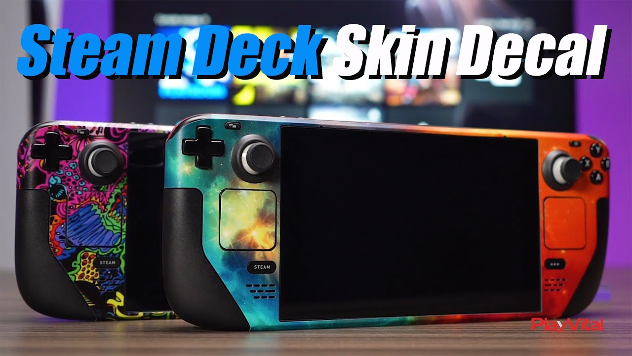 How to Apply Steam Deck Skin Decal - PlayVital