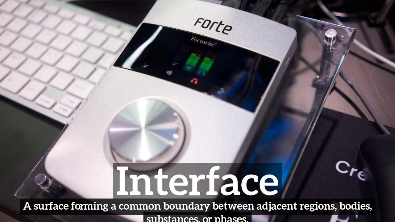 What is Interface? | How Does Interface Look? | How to Say Interface in English?