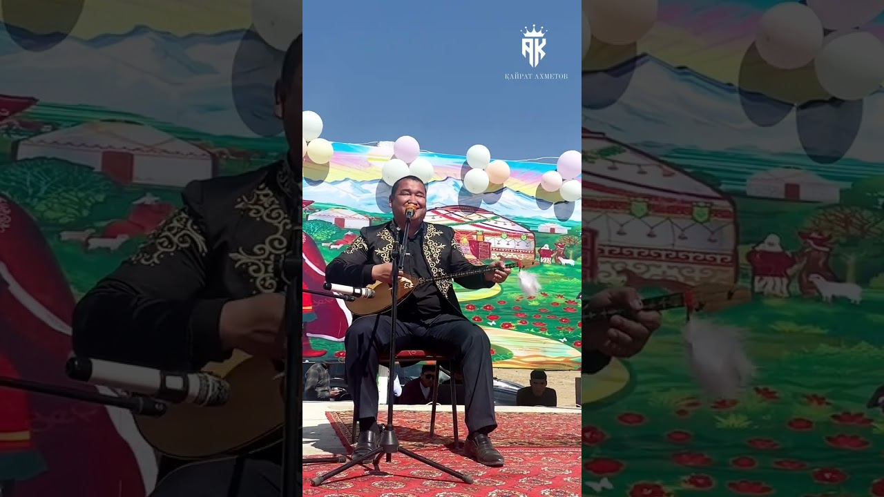 ӨЗБЕКСТАНДАҒЫ АЙТЫС. ҚАЙРАТ АХМЕТОВ ПЕН МҰХТАР ҚОНАРБАЕВ АЙТЫСЫНАН ҮЗІНДІ. Балақарақ ауылы.