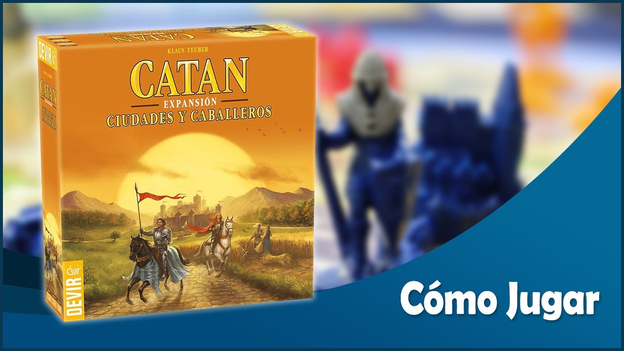 Aprende a Jugar CATAN: EXPANSIÓN CIUDADES Y CABALLEROS 🗡️🌄🧱 - Tutorial, Ejemplos y Comentarios