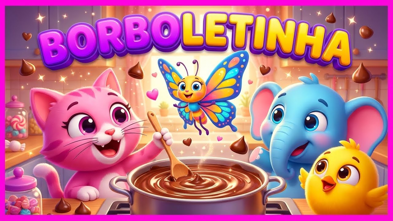 BORBOLETINHA - Música Infantil - OFICIAL