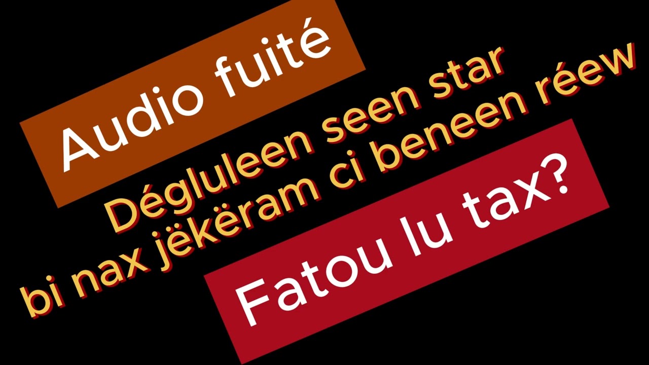 At mi tàmbali bu baaxul 😰😰😰 Dégluleen ba mu jeex, seen estar 😱😱😱😱