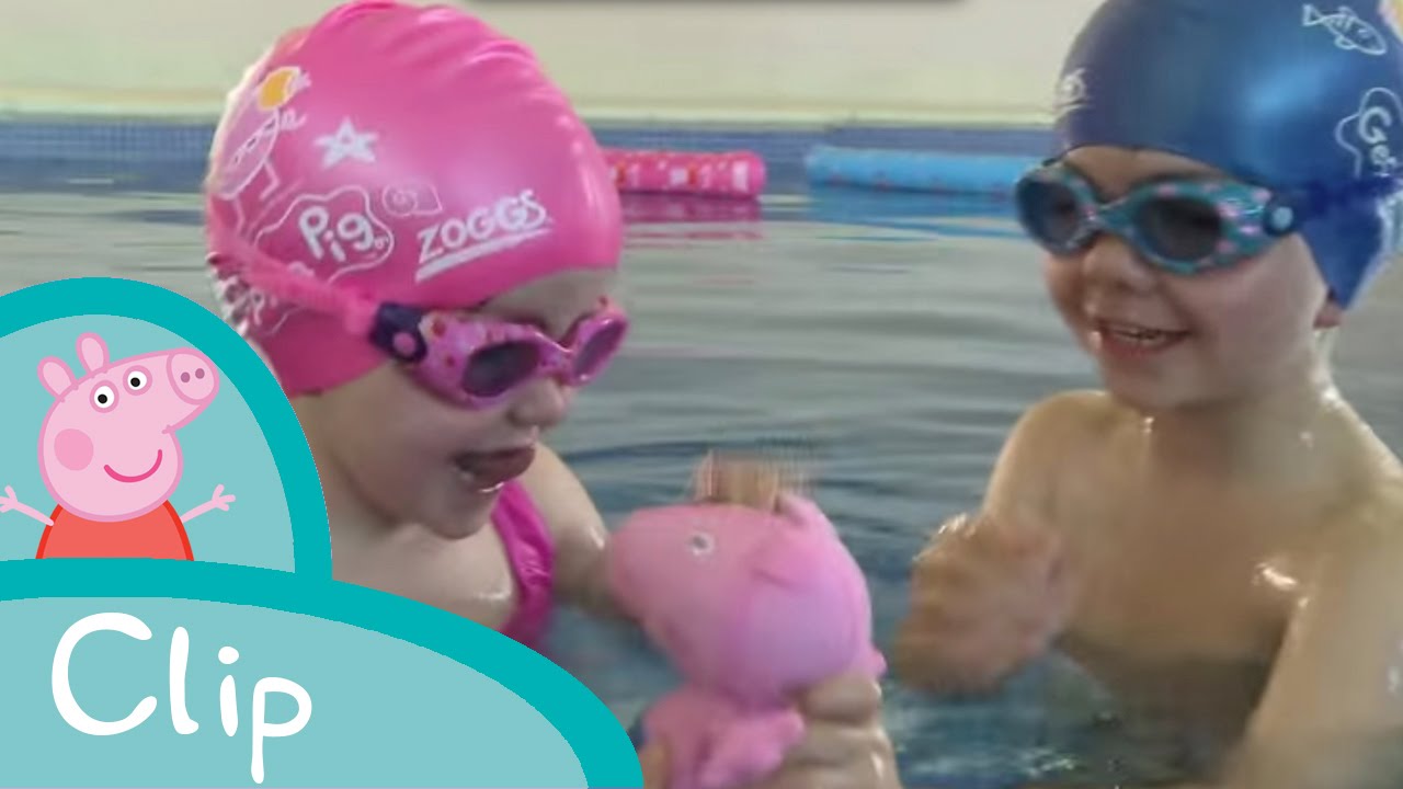 Peppa and Zoggs Swimming Tips